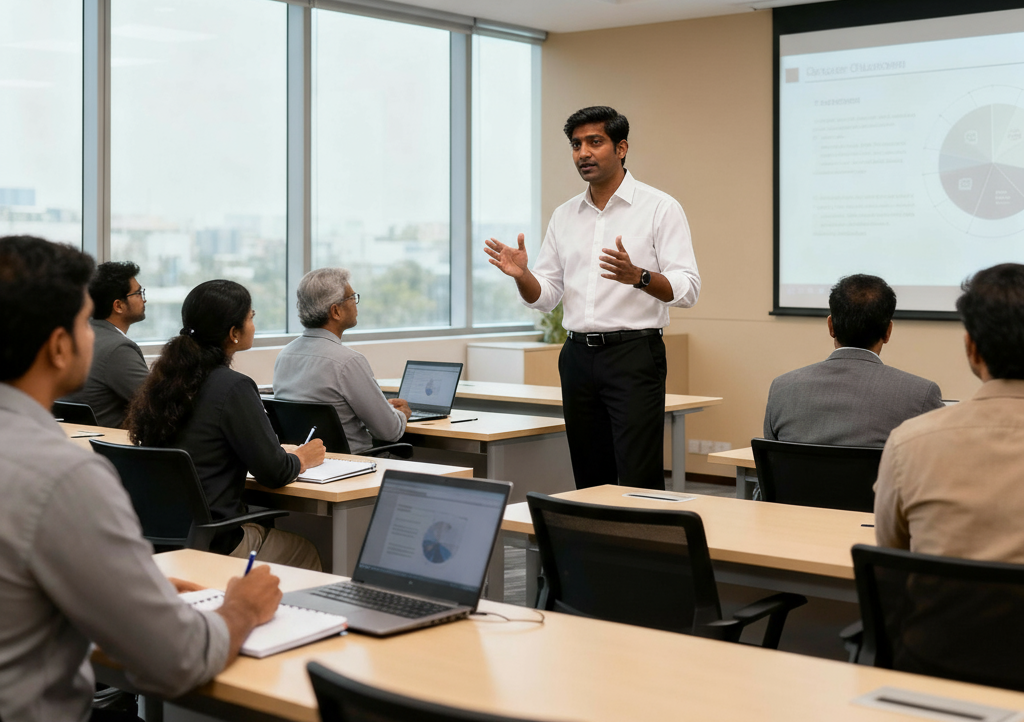 Students learning and collaborating in modern Athena Academy classroom